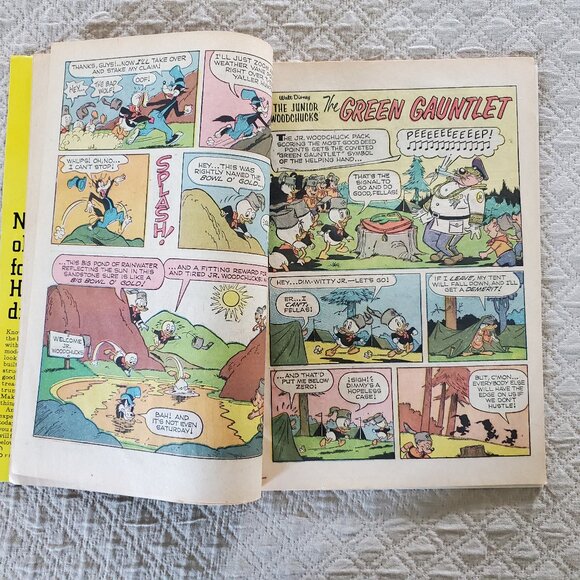 Walt Disney Comic Book Gold Key Huey Dewey & Louie Junior Woodchucks No # 3 1968 - Picture 5 of 11